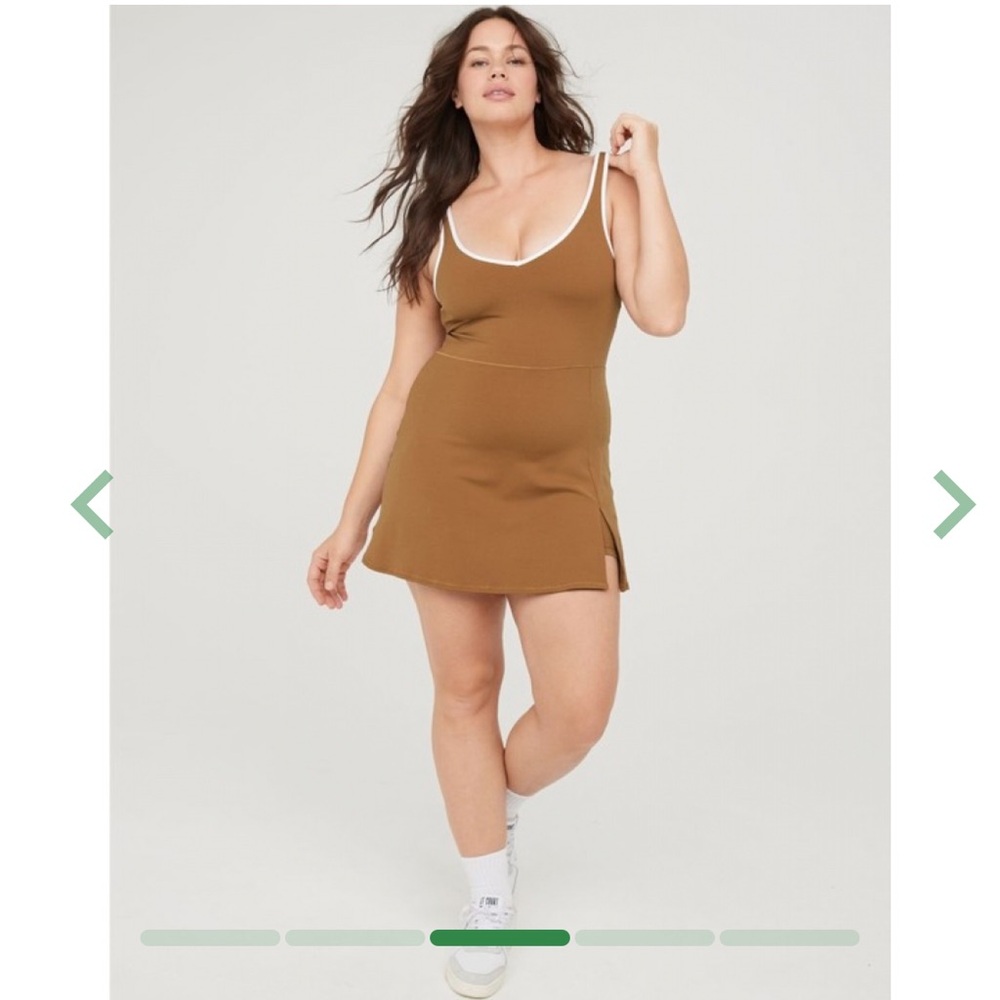 OFFLINE By Aerie Real Me Low Key Dress, Size L NWT